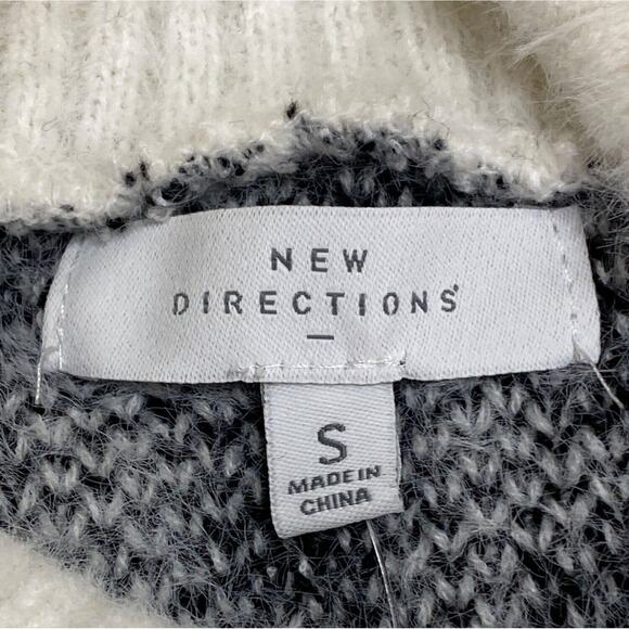 NWT Leopard Print Cowl Neck Sweater Women Sz S New Direction Lux Touch Soft - Picture 5 of 9